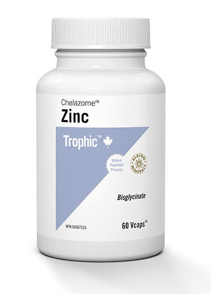 Trophic | Zinc Chelazome 30mg Capsules | Body Energy Club