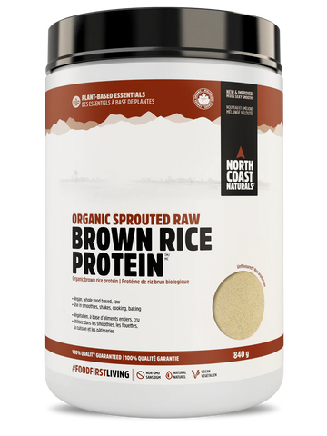 North Coast Naturals | Organic Sprouted Raw Brown Rice Protein