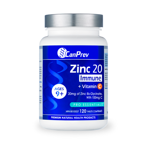 CanPrev | Zinc 20 Immune + C