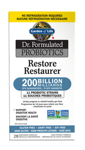 Garden Of Life | Dr. Formulated Probiotics | Restore 200B