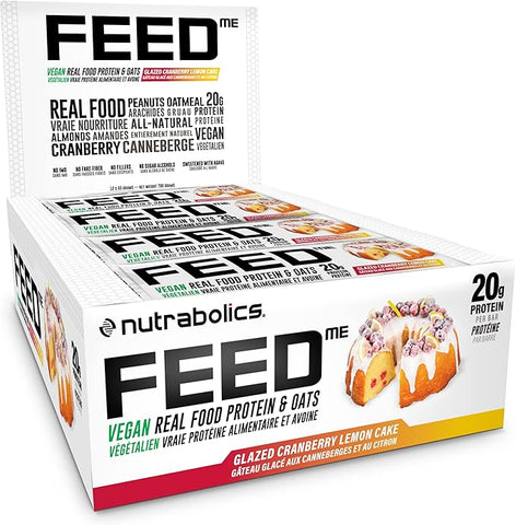 Nutrabolics | FEED Vegan Protein Bar