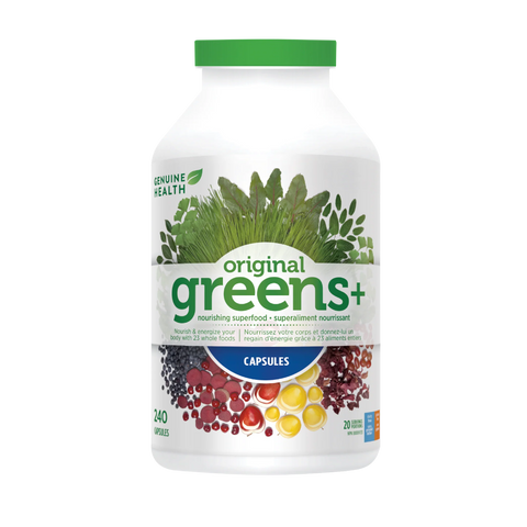 Genuine Health | Greens+ Capsules