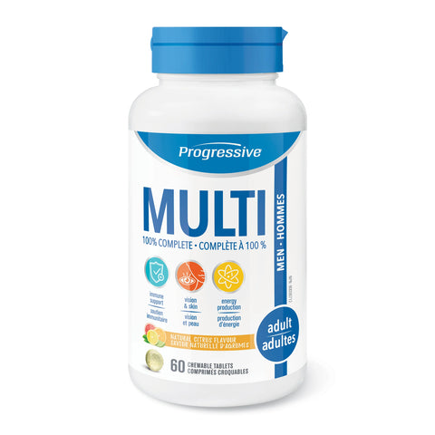 Progressive | Multivitamin Chewable for Adult Men