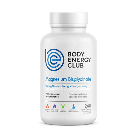 Body Energy Club | Magnesium Bisglycinate 200mg