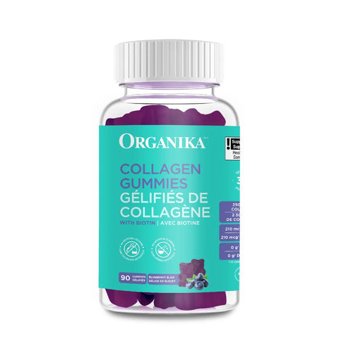 Hydrolyzed bovine collagen in convenient gummies for healthy hair, skin & nails