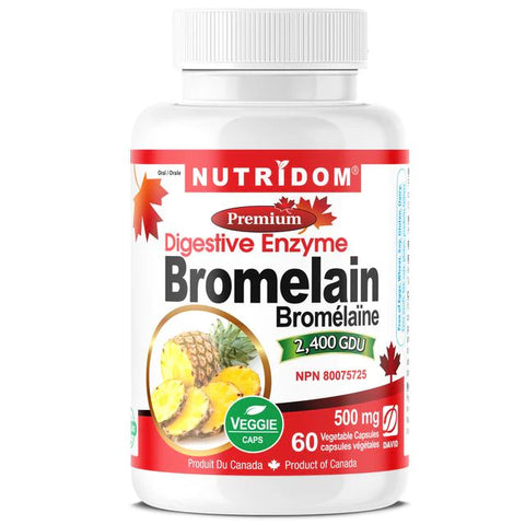 Nutridom | Bromelain 2,400 GDU 500mg