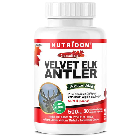 Nutridom | Canadian Velvet Elk Antler 500mg